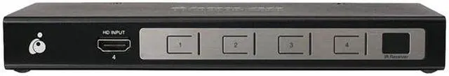Alt view image 2 of 3 - IOGEAR True 4K 4-Port Switcher with HDMI Connection GHSW8441