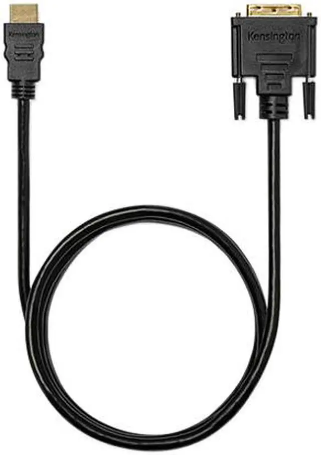 Alt view image 2 of 4 - Kensington Hdmi (M) To Dvi-D (M) Passive Bi-Directional Cable 6Ft