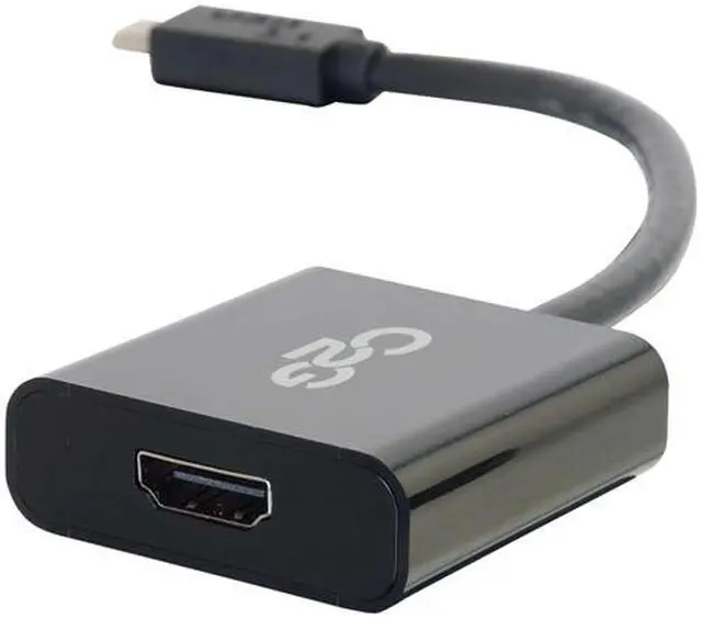 Alt view image 3 of 5 - C2g Usb 3.1 Usb Type C To Hdmi Adapter - Usb C To Hdmi Black - Taa