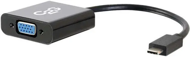 Main image of C2g Usb 3.1 Usb Type C To Vga Adapter - Usb C To Vga Black - Taa