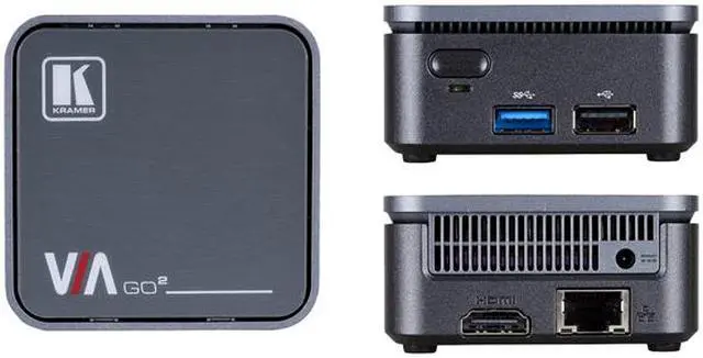 Alt view image 2 of 8 - Kramer VIA GO2 Compact & Secure 4K Wireless Presentation Device