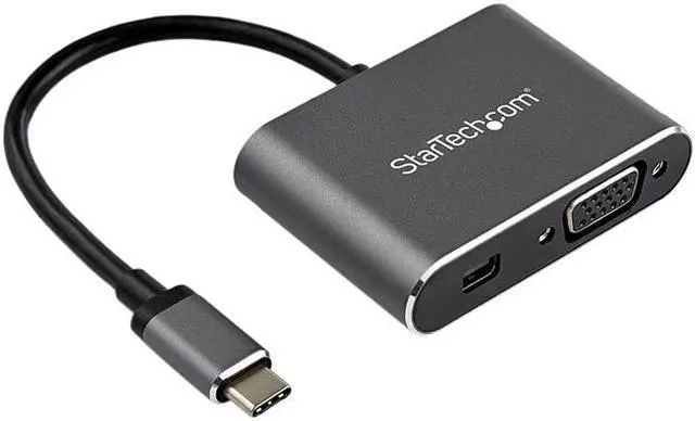 Main image of StarTech USB C Multiport Video Adapter CDP2MDPVGA