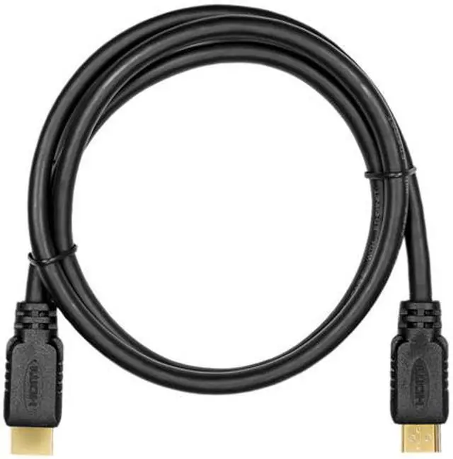 Alt view image 2 of 4 - Rocstor Y10C106-B1 1M Hdmi To Hdmi M/M With Ethernet Cable Black