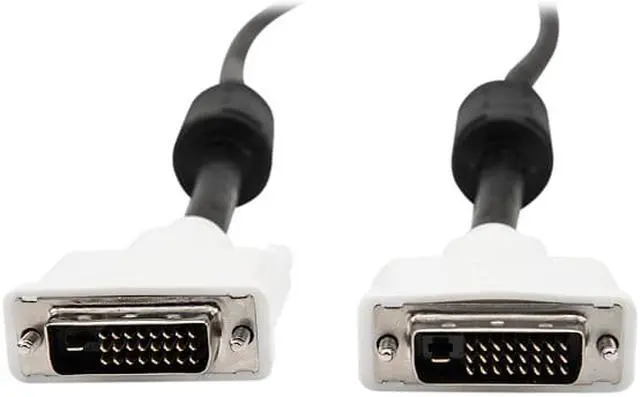 Alt view image 4 of 6 - Rocstor Premium 3ft DVI-D M/M Black Video Monitor Dual Link Cable Y10C219B1