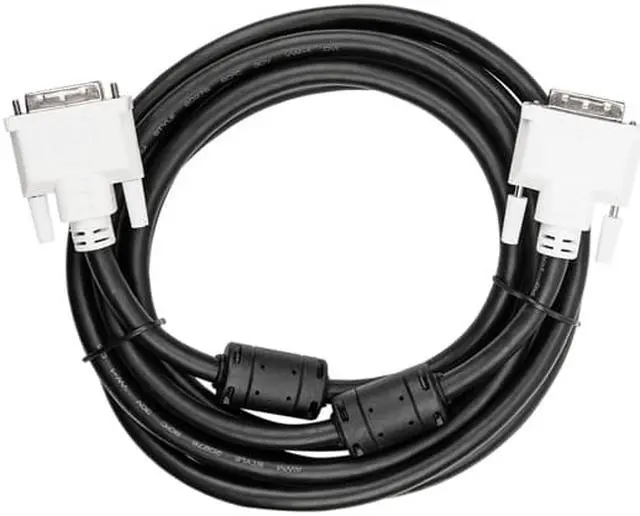Alt view image 5 of 6 - Rocstor Premium 6ft DVI-D M/M Black Video Monitor Dual Link Cable Y10C220B1