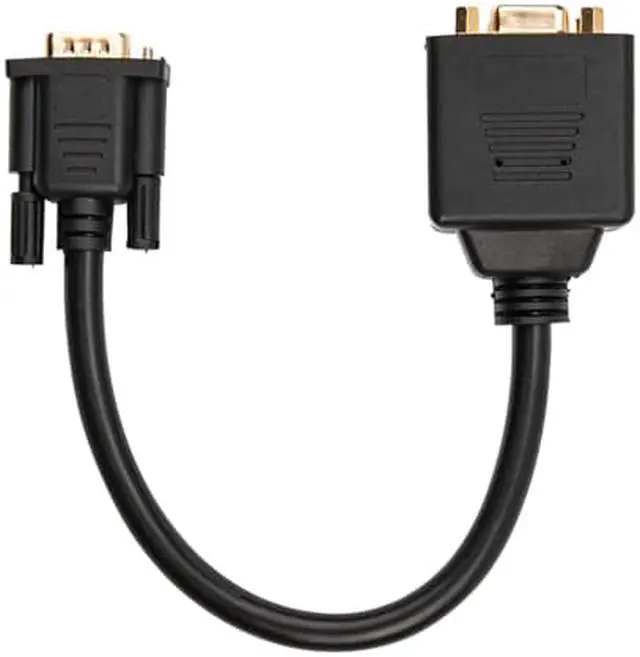 Alt view image 5 of 6 - Rocstor Premium 1 ft VGA to 2x VGA Video Splitter Cable - M/F