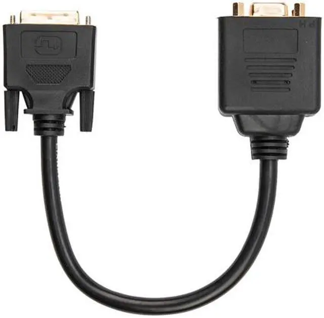 Alt view image 5 of 6 - Rocstor 1 ft DVI-I Analog to 2x VGA Video Splitter Cable - M/F