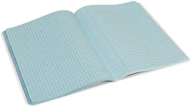 Main image of Pacon MMK37160 Composition Book 7 1/1" x 9 3/4", Multiple Subject, - Blue - 200 Sheets