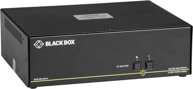 Black Box Network Services SS2P-DH-DVI-U Secure KVM Switch with