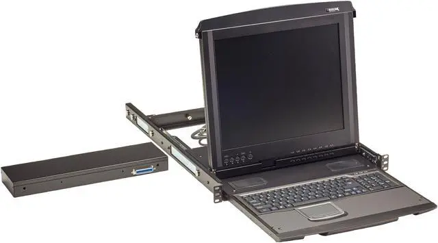 Alt view image 3 of 3 - ServView V with 8-Port KVM Switch, VGA, USB, PS/2