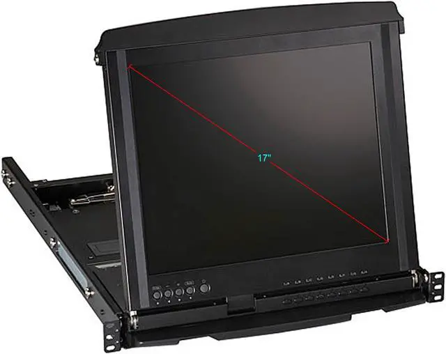 Alt view image 2 of 3 - ServView V with 8-Port KVM Switch, VGA, USB, PS/2