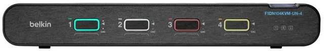 Main image of Belkin Universal 2nd Gen Secure KVM Switchbox - F1DN104KVM-UN4C