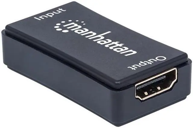 Alt view image 3 of 5 - Manhattan 207447 HDMI Signal Repeater, Regenerates 1080p Video and Lossless Audio up to 40 m/131 ft.