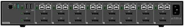 Alt view image 3 of 4 - Vertiv Cybex SC900 Secure KVM Dual Head 8 Port Universal and DPP NIAP version 4.0 Certified SC985DPH400