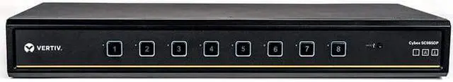 Main image of Vertiv Cybex SC900 Secure KVM Dual Head 8 Port Universal and DPP NIAP version 4.0 Certified SC985DPH400