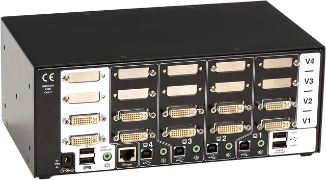 Alt view image 3 of 3 - Black Box ServSwitch Wizard Dual-Link DVI with USB True Emulation