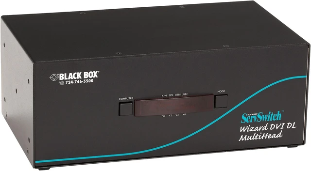 Main image of Black Box ServSwitch Wizard Dual-Link DVI with USB True Emulation
