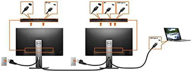 Alt view image 7 of 7 - Dell 9GMPM Thunderbolt Dock WD19TB Docking Station 180W Power Adapter (130W Power Delivery) 210-ARIK