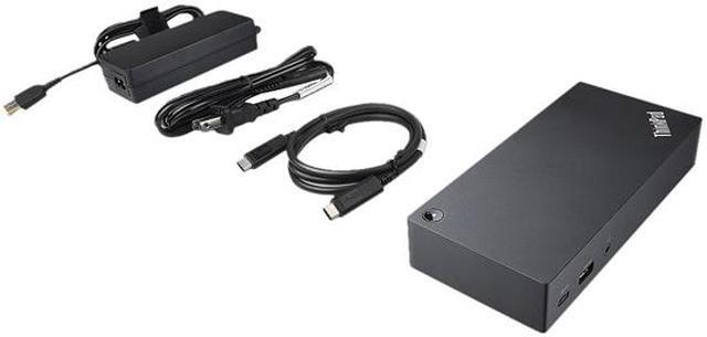 Alt view image 4 of 4 - Lenovo - 40A90090US - Lenovo Docking Station - for Notebook/Tablet PC - USB Type C - 6 x USB Ports - 1 x USB 2.0 - 2 x