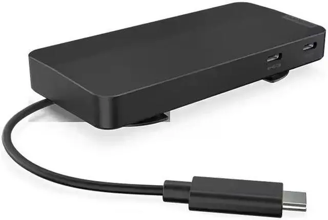 Alt view image 7 of 8 - Lenovo USB-C Dual Display Travel Dock without Adapter