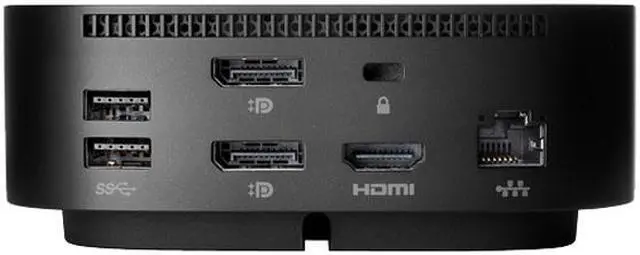 Alt view image 3 of 6 - HP 5TW10UT#ABA USB-C Dock G5 Docking Station USB-C GigE 100 Watt Black
