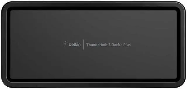 Alt view image 4 of 7 - Belkin Thunderbolt 3 Dock Plus w/ 1.6 ft. Thunderbolt 3 Cable (Thunderbolt Dock for macOS and Windows) Dual 4K@60Hz, 40Gbps Transfer Speeds, 60W Upstream Charging (F4U109tt)