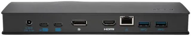 Alt view image 3 of 7 - Kensington SD4610P Docking Station - for Notebook - 60 W - USB Type C - 2 x USB Ports - Network (RJ-45) - HDMI - DisplayPort - Audio Line Out - Microphone - Thunderbolt - Wired