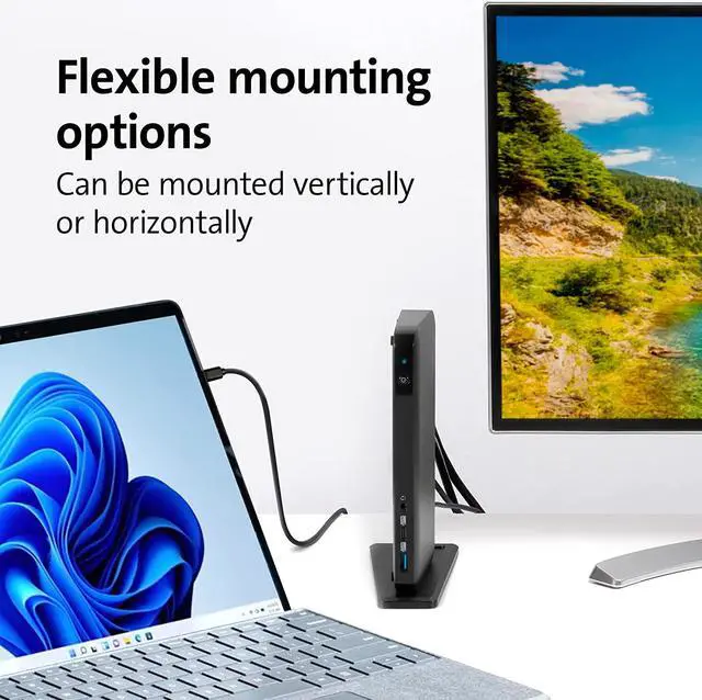 Alt view image 10 of 11 - Kensington Black K34440NA Notebook Port Replicators / Docking Stations