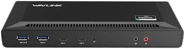 Alt view image 17 of 18 - Wavlink USB C Laptop Docking Station Dual Monitor 5K/4K@60Hz with 65W Charging for New MacBook Neo, Thunderbolt 4/3, USB-C Windows, Mac, Chrome,Ubuntu 20.04,22.04(2HDMI, 2DP, 6 USB 3.0, 1Gbps Ethernet