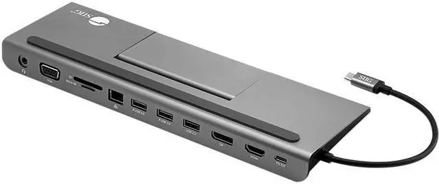 Main image of ALUM USB-C MST VIDEO DOCKING