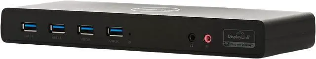 Alt view image 4 of 9 - VisionTek VT4000 Universal DUAL 4K USB Laptop Docking Station Mac & Windows