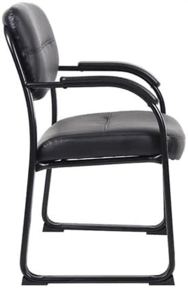 Alt view image 6 of 6 - Boss LeatherPlus Guest Chair