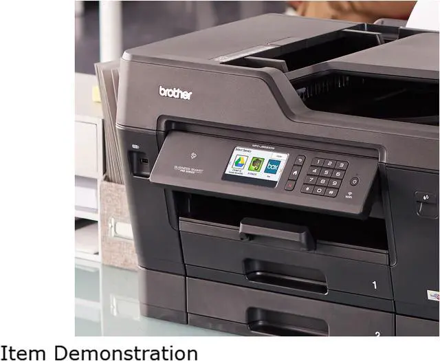 Alt view image 3 of 4 - Brother MFC-J6930DW Wireless Duplex Color All-in-One Inkjet Printer