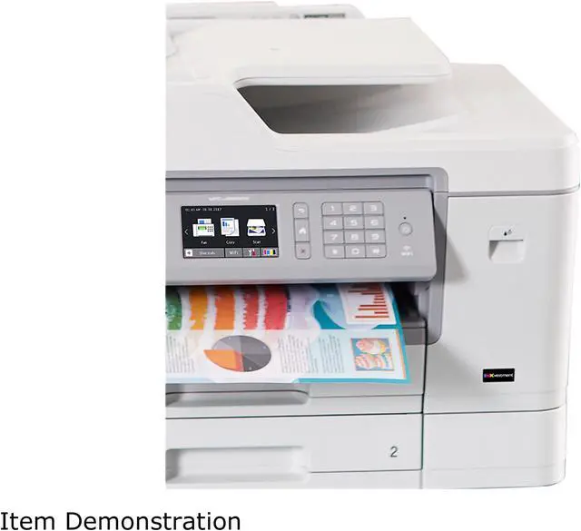 Alt view image 4 of 4 - Brother MFC-J6935DW Wireless All-in-One Color Inkjet Printer with Automatic Duplex Printing