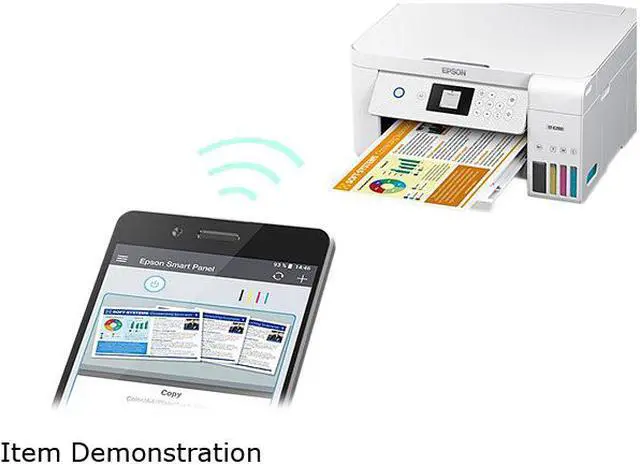 Alt view image 4 of 4 - Epson WorkForce ST ST-C2100 Wireless Inkjet Multifunction Printer - Color - Copier/Printer/Scanner - (5760 x 1440 dpi class) - Automatic Duplex Print - Upto 3000 Pages Monthly - 100 sheets Input ...