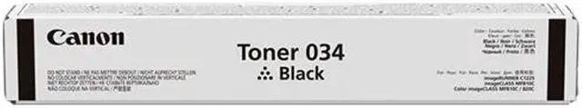 Main image of CANON CARTRIDGE 034 BLACK TONER - FOR IMAGECLASS MF820CDN AND MF810CDN - FULL YI