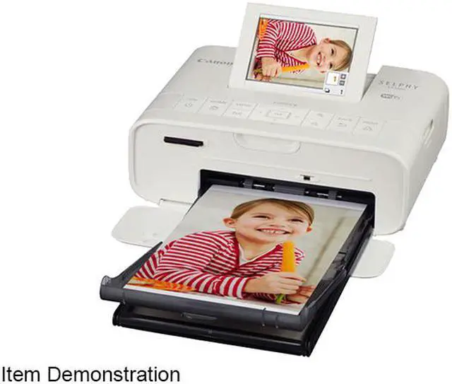 Alt view image 5 of 5 - Canon SELPHY CP1300 Wireless Photo Printer - White (2235C001)