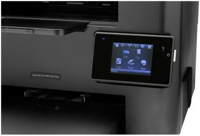 Alt view image 6 of 6 - HP LaserJet Pro M225DW (CF485A) Up to 26 ppm 1200 x 1200 dpi Duplex Wireless/USB Monochrome All-in-One Laser Printer