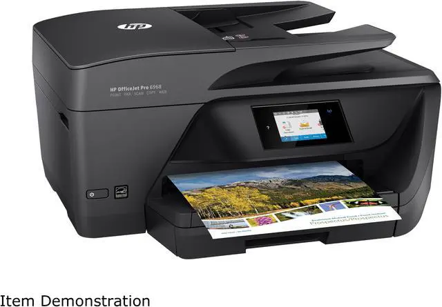 Alt view image 3 of 5 - HP OfficeJet Pro 6968 All-in-One Wireless Printer with Mobile Printing, HP Instant Ink (T0F28A)