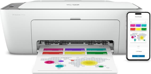 HP DeskJet 2755e Wireless Color Printer, Bonus 3 Months Free Instant Ink with HP+ (26K67A) Printers - Newegg.com