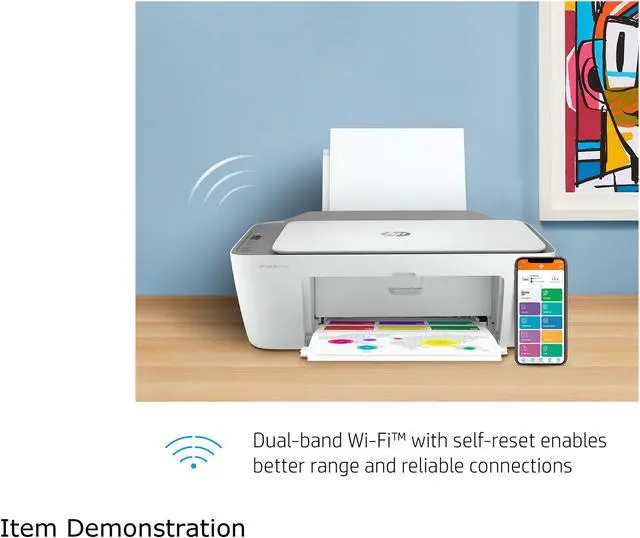Hp Deskjet 2755e All In One Wireless Color Printer With Bonus 6 Months Free Instant Ink With Hp 26k67a Newegg Com