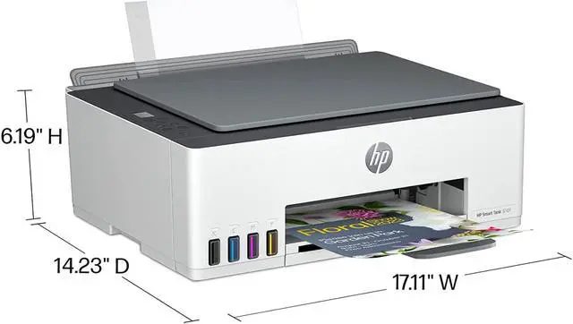 Alt view image 7 of 7 - HP Smart Tank 5101 All-in-One Inkjet Printer, Mobile Print, Copy, Scan