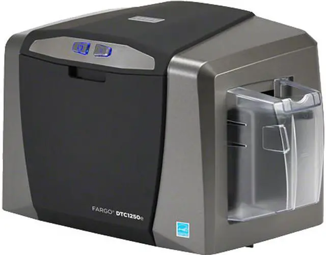 Main image of Fargo 50120 DTC1250e Dye Sublimation/Thermal Transfer ID Card Dual-Sided Printer