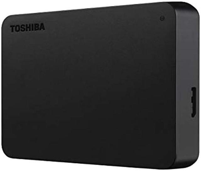 Toshiba Canvio Basics 4TB External Hard Drive, Black 