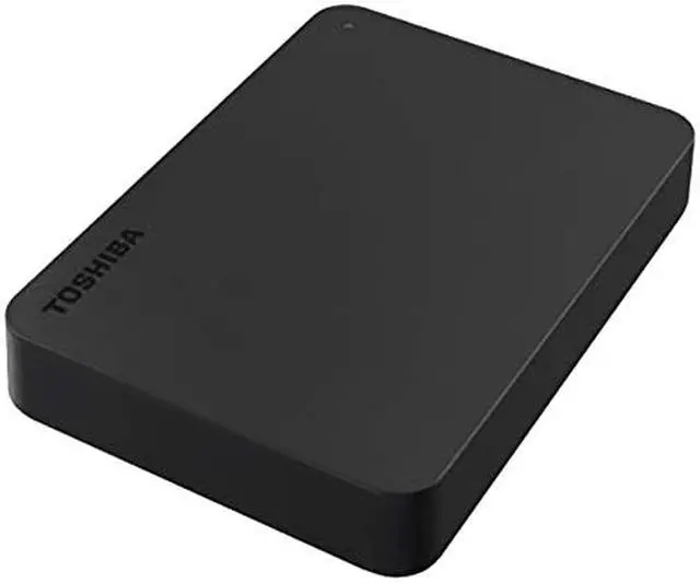 Alt view image 4 of 9 - Toshiba Canvio Basics HDTB440XK3CA 4TB Portable Hard Drive - External - Matte Black