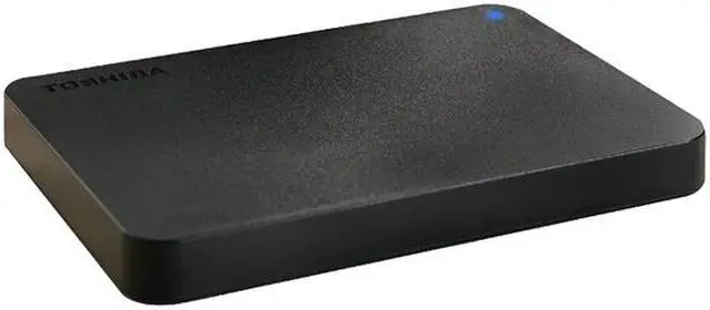 Alt view image 6 of 9 - Toshiba Canvio Basics HDTB440XK3CA 4TB Portable Hard Drive - External - Matte Black