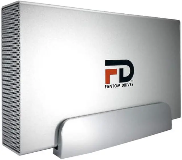 Fantom Drives 4TB External Hard Drive - GFORCE 3 Pro 7200RPM, USB 3.2 Gen 1, Aluminum (GF3S4000UP)