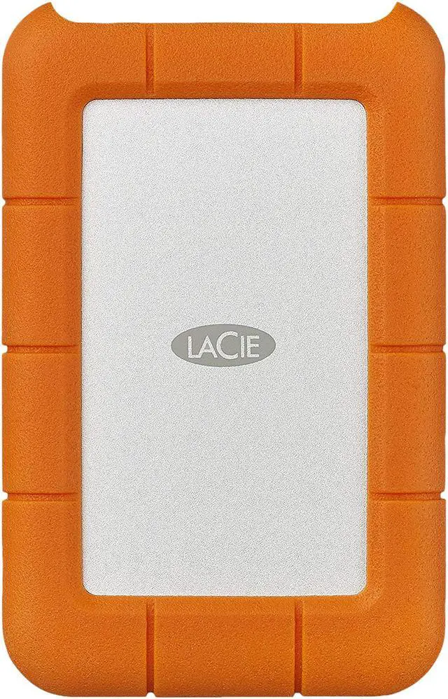 Alt view image 3 of 9 - LaCie 1TB Rugged USB-C Portable Drive USB-C Model STFR1000800