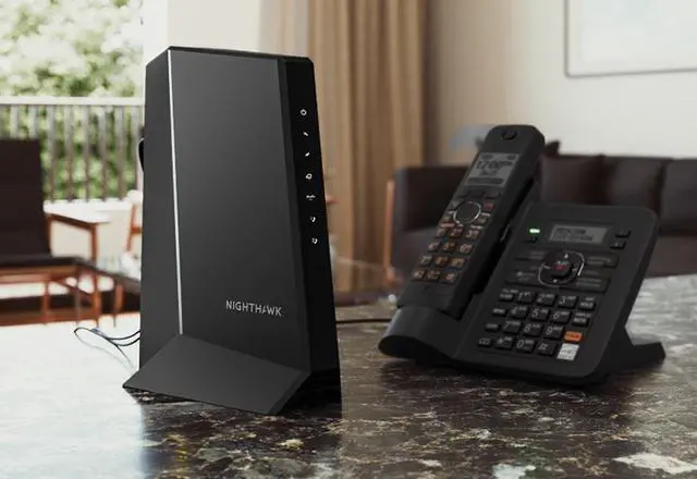Alt view image 6 of 13 - Netgear Nighthawk CM2050V DOCSIS 3.1 Multi-Gig 2.5Gbps Cable Modem, CM2050V-100NAS