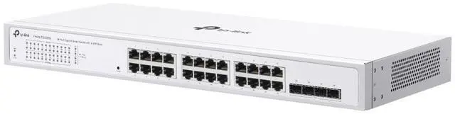 Alt view image 3 of 5 - TP-Link Festa FS328G 28 Port Gigabit Smart Managed Network Switch - 24 RJ45 ports & 4 SFP slots, Free Cloud Access, Static Routing, Vlan, IGMP Snooping, rack-mountable, fanless, Does not work w/ Omada